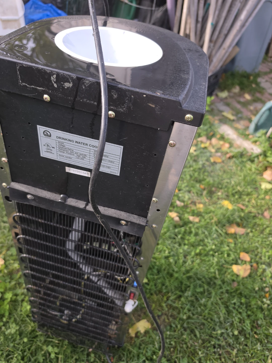 Water cooler heater with jug
