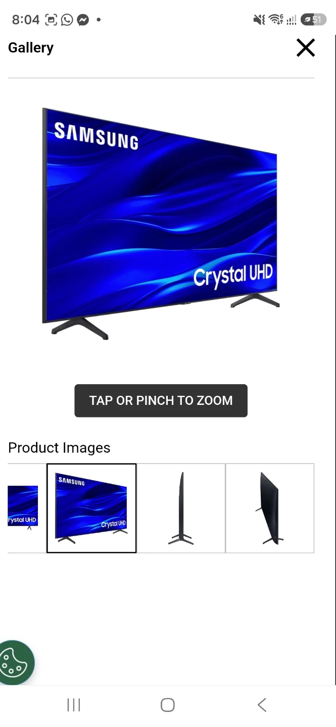 Samsung TU690T CrystalUHD 75-inch TV - photo 2