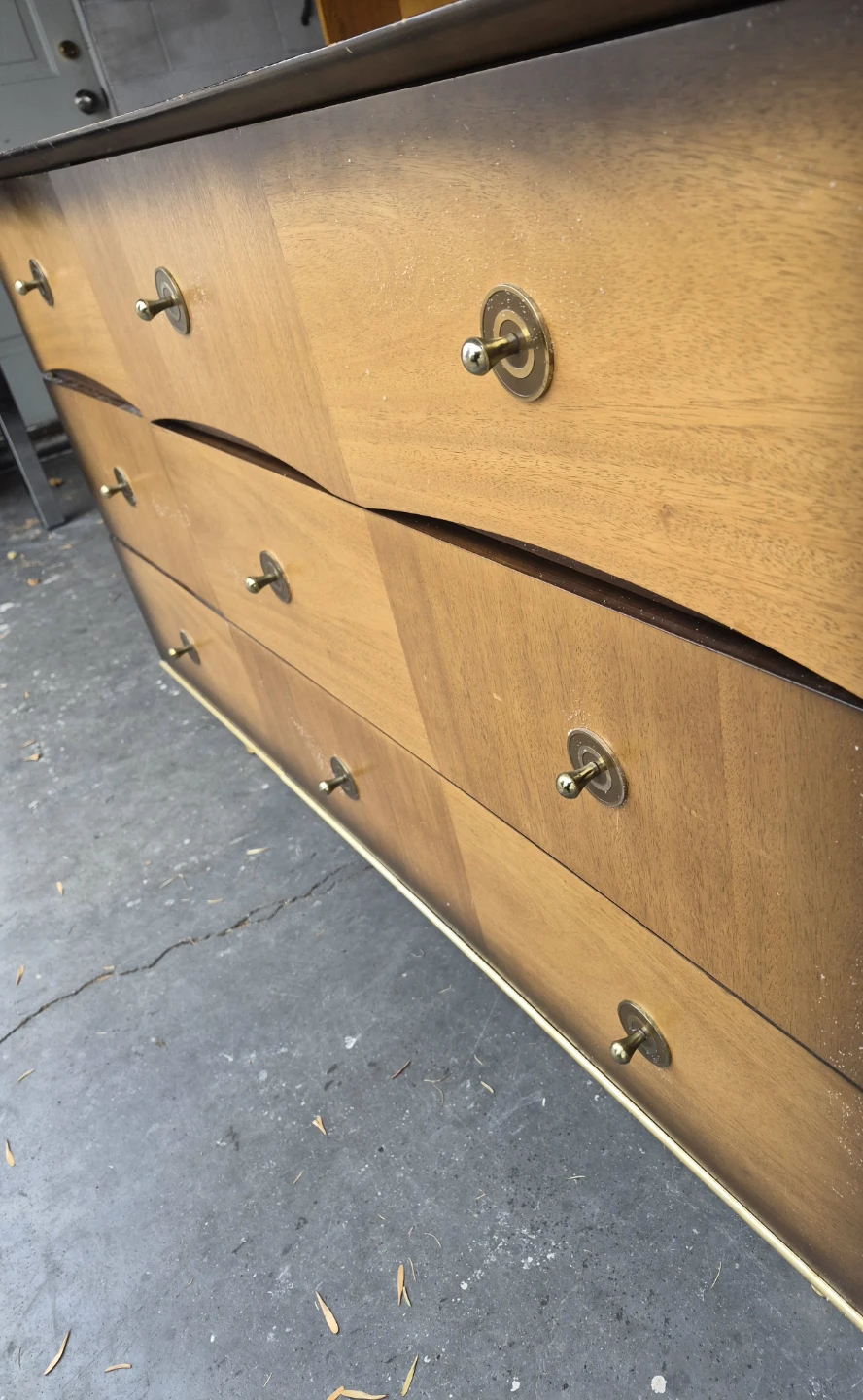 Vi-Art Mid-Century Modern Six-Drawer Dresser - photo 2