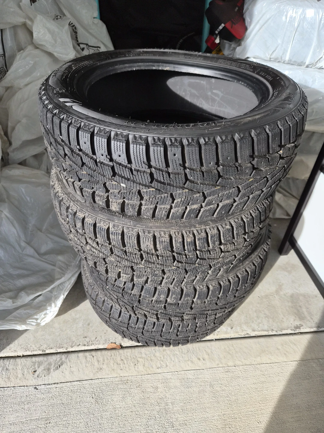 Set of 4 Winter Tires 185/55R15 - photo 2