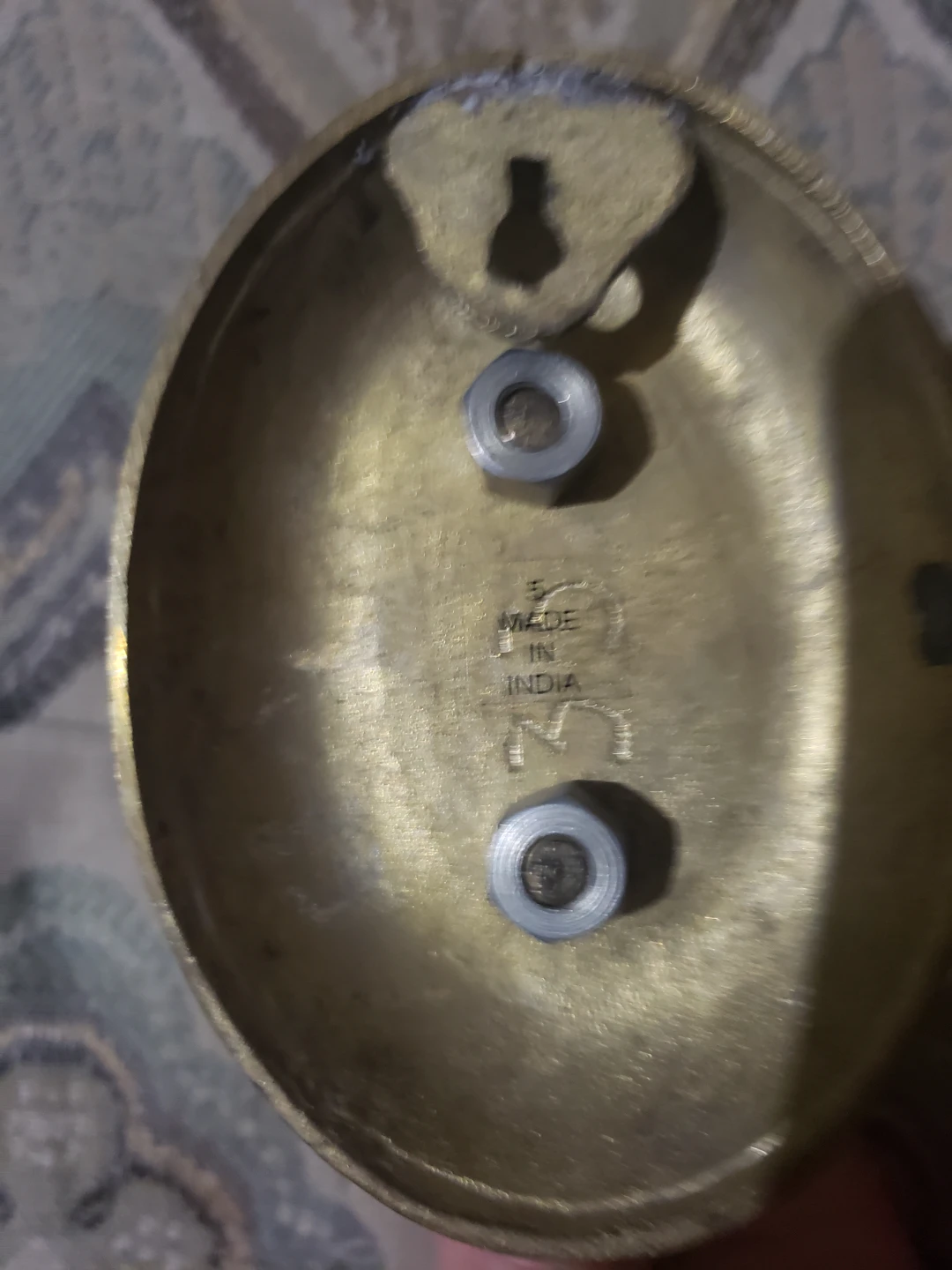 Vintage Brass Wall Sconce Candle Holder. Set of 2 - photo 4