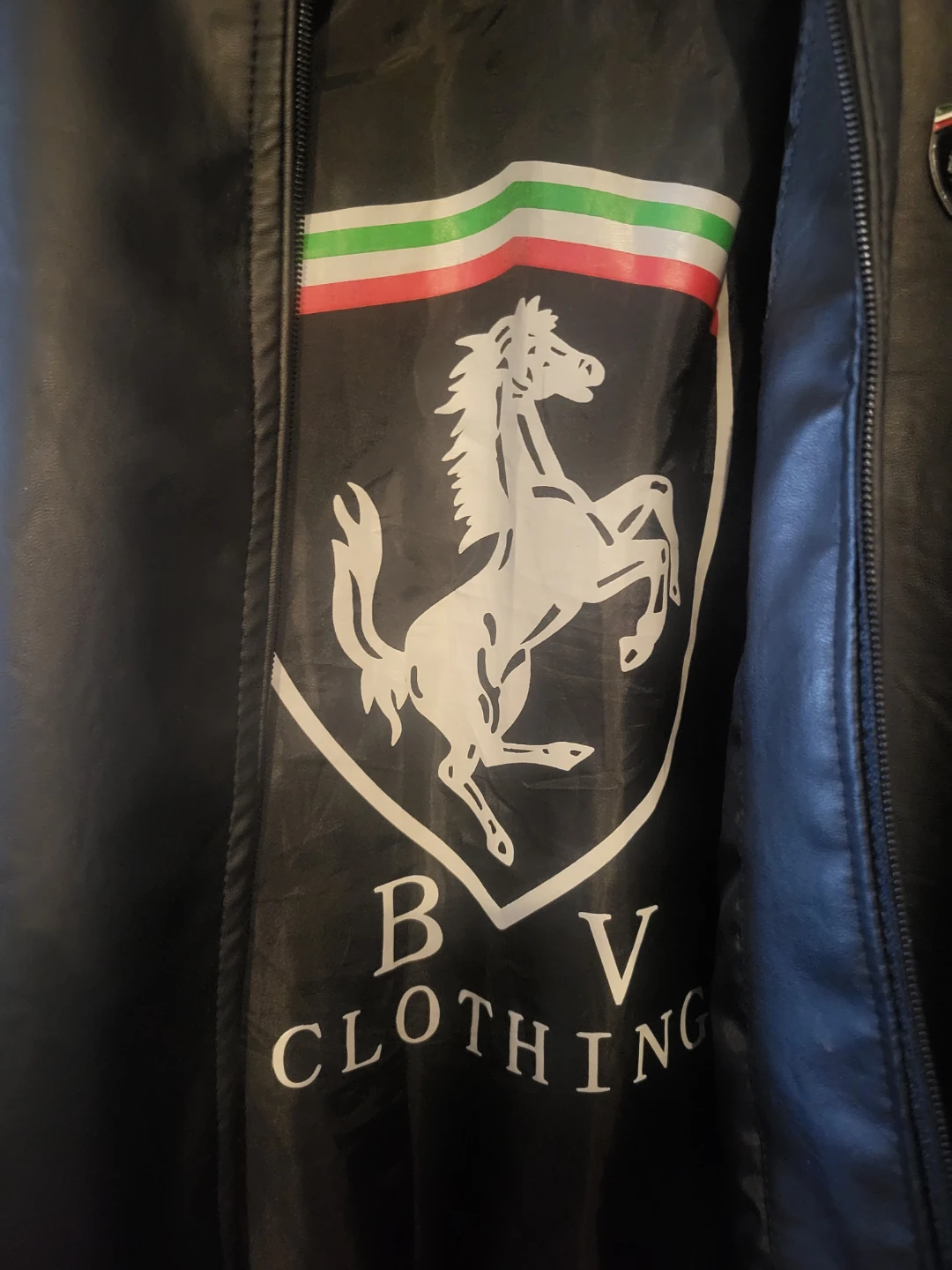 BV Clothing Black Faux Leather Jacket- Brand New! (SML) - photo 2
