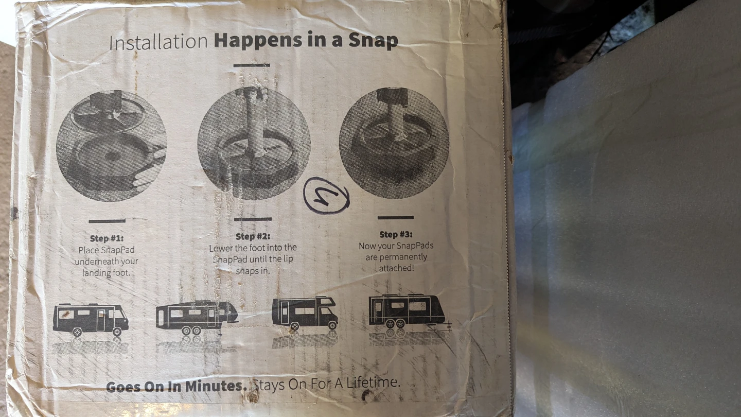 NEW SnapPad RV Motorhome Jack Pads - photo 5