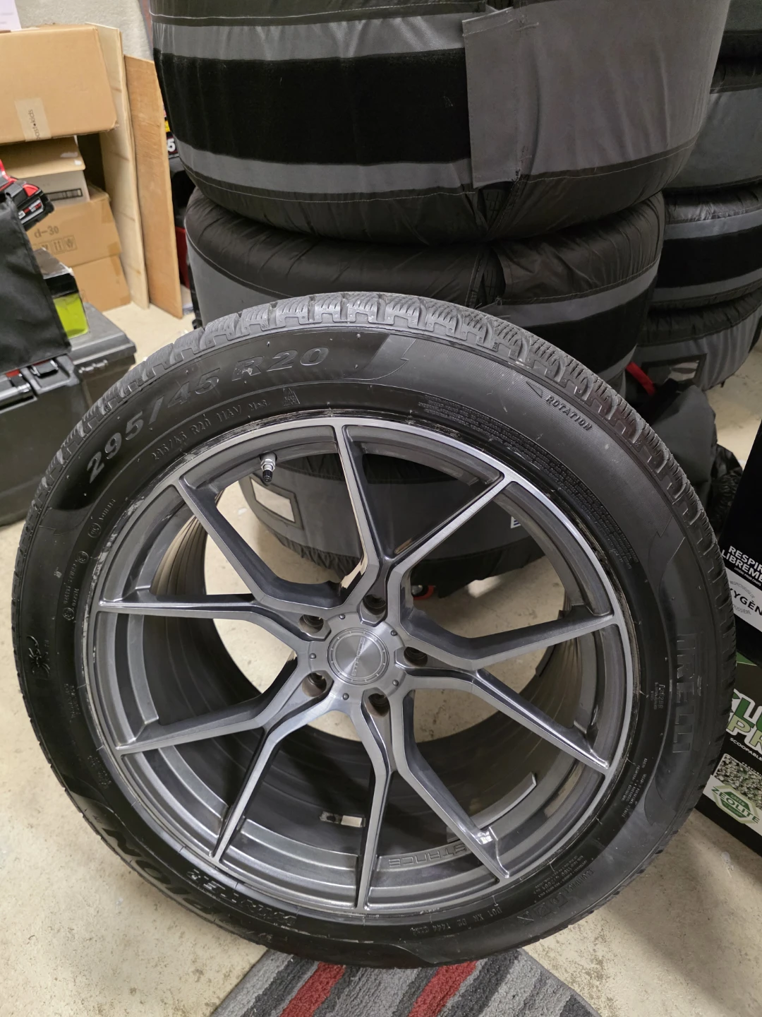 20" Winter Pereli Scorpion tires and Stance Rims