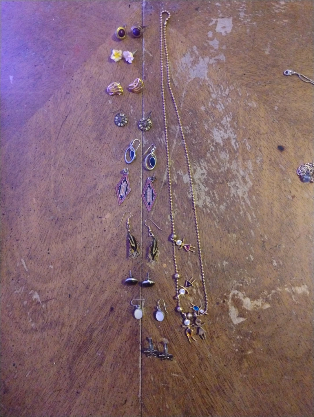 Assorted Fashion Earrings and Necklace Set