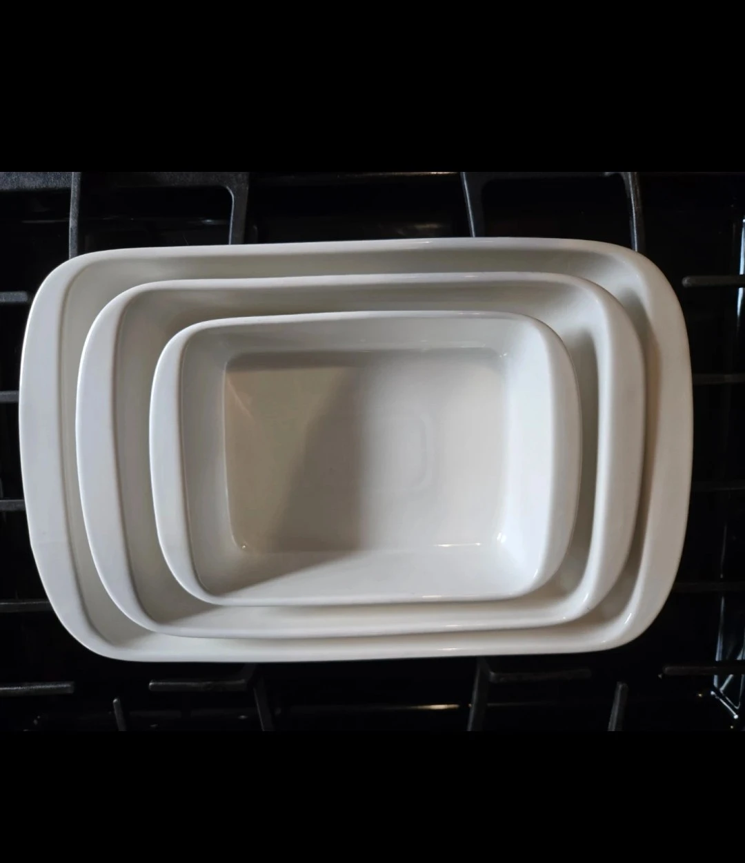 LE TAUCI Ceramic Baking Dish Set, 3 Pieces - photo 3
