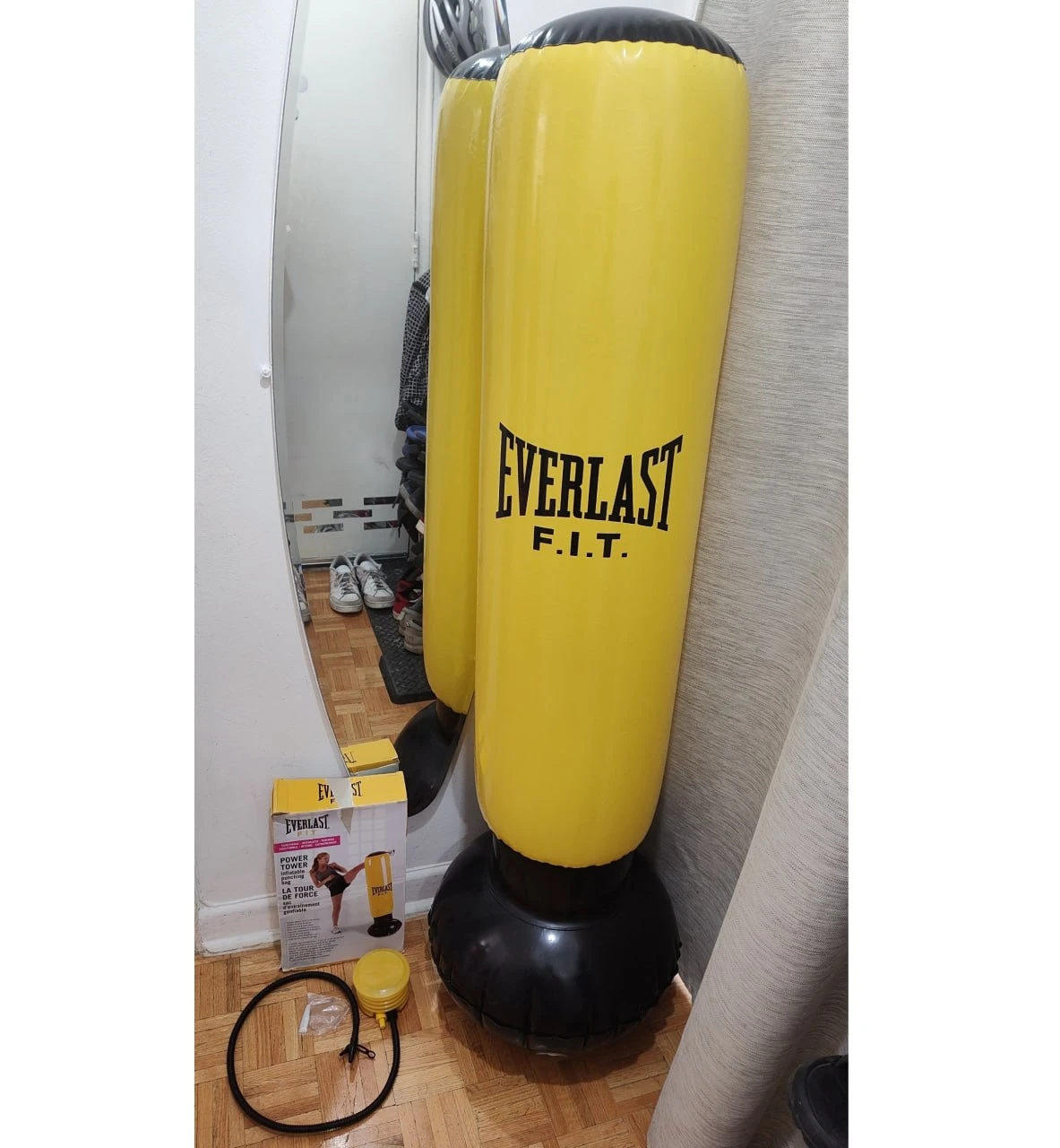 Everlast F.I.T. Power Tower Inflatable Punching Bag 62"