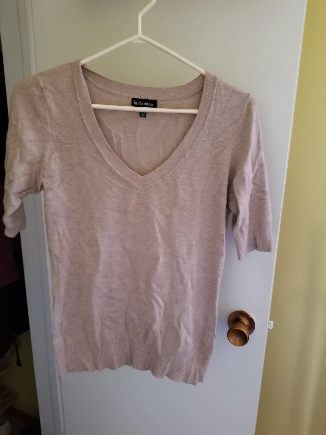 Le Chateau Beige Top