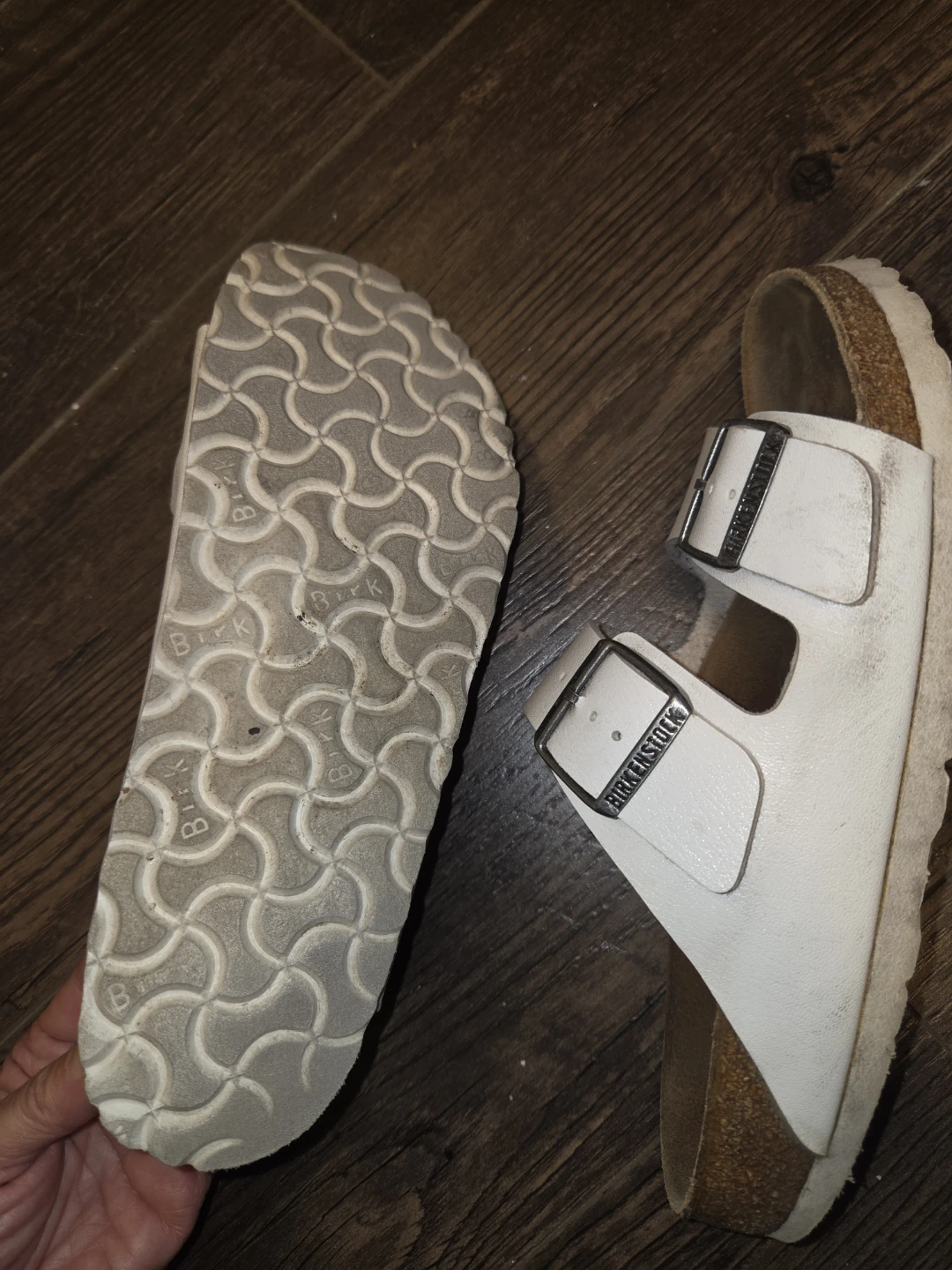 Birkenstock White Sandals Size 39 - photo 2