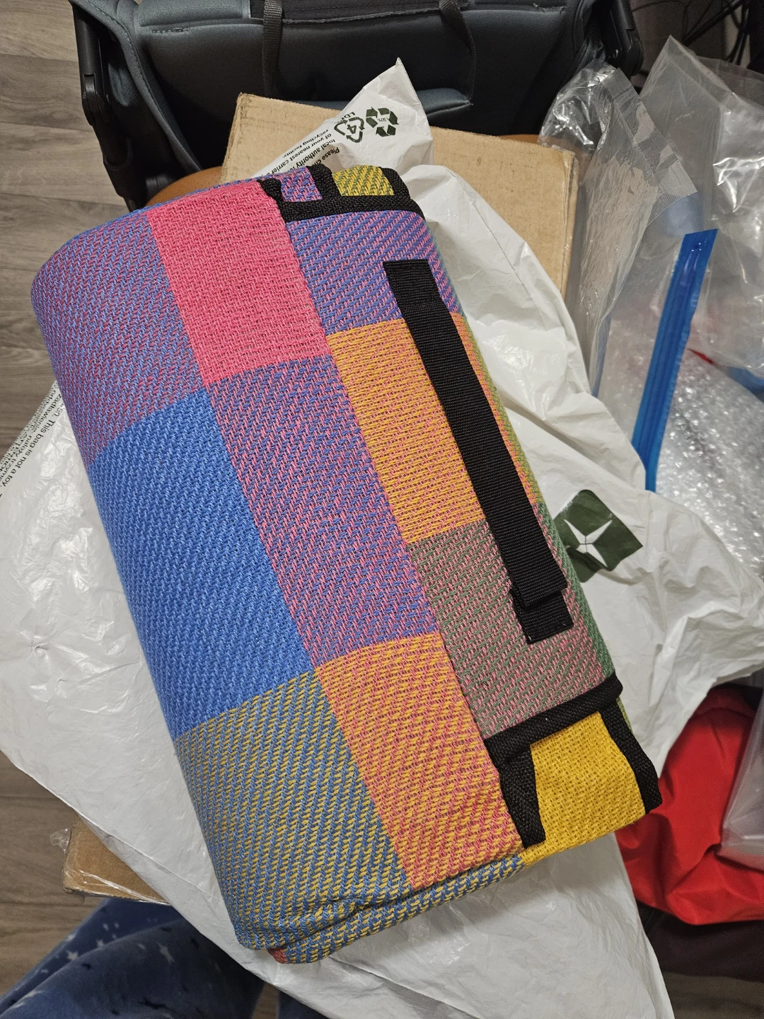Multicoloured Picnic foldable mat - photo 2
