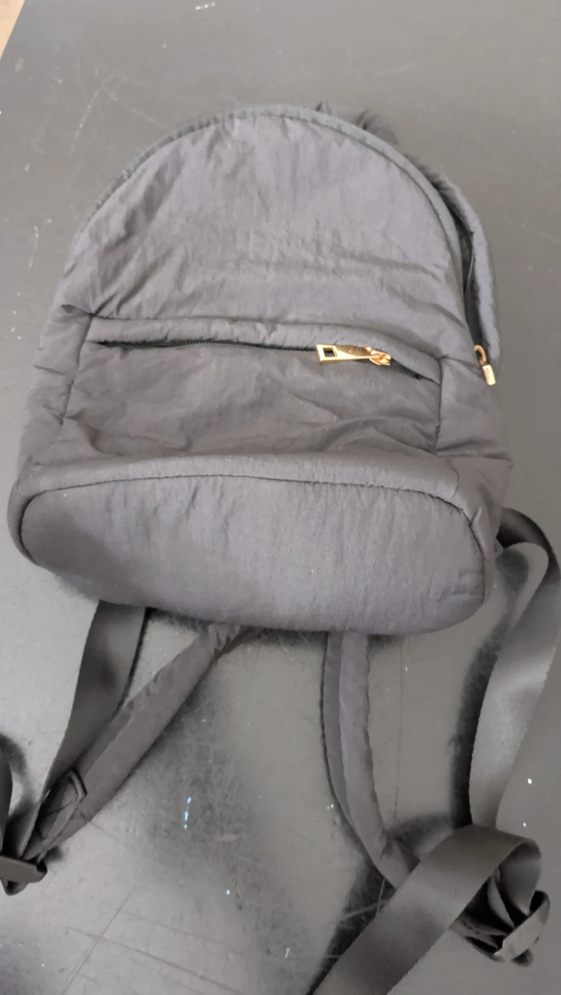 A New Day Black Backpack (small, slim, long strap) - photo 4