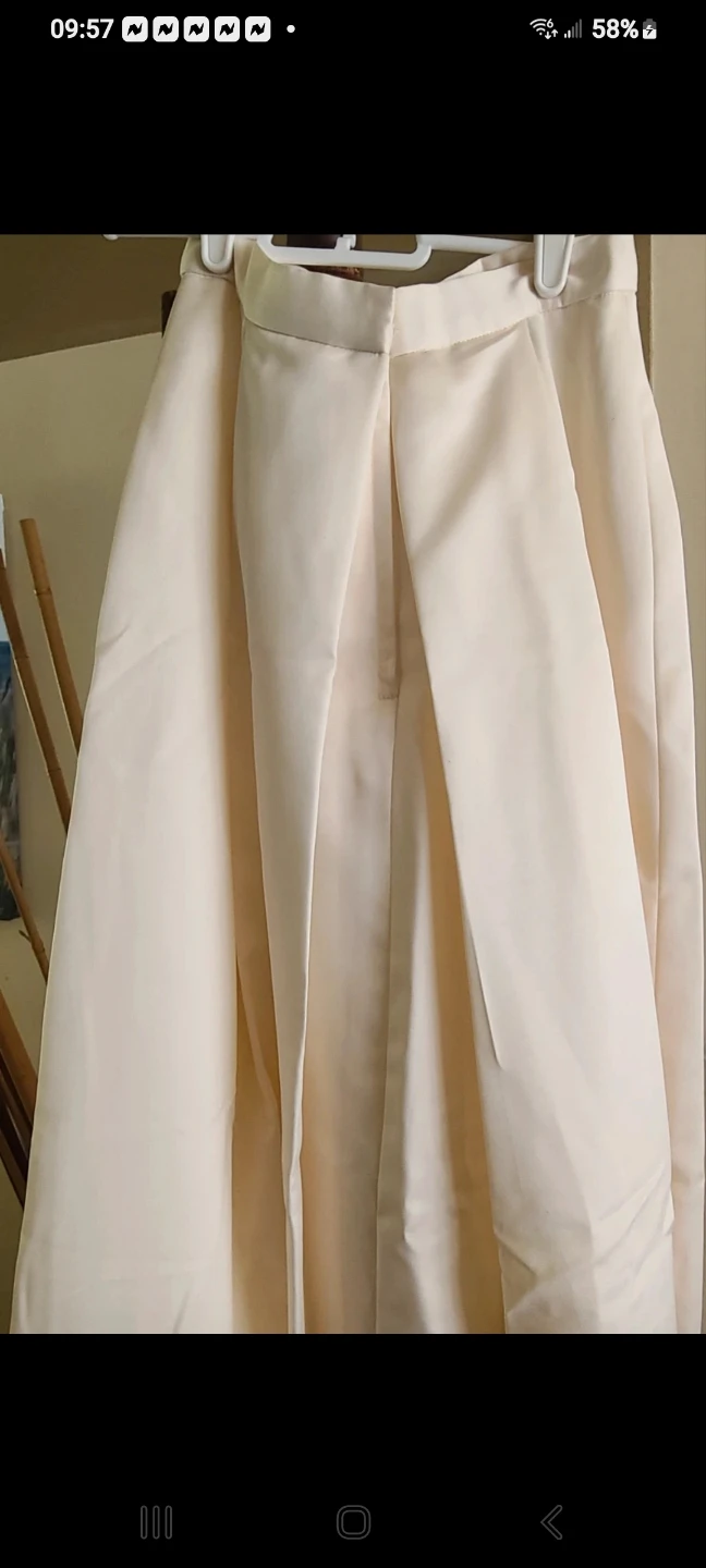Jim Hjelm Occasions Cream Maxi Skirt - photo 2