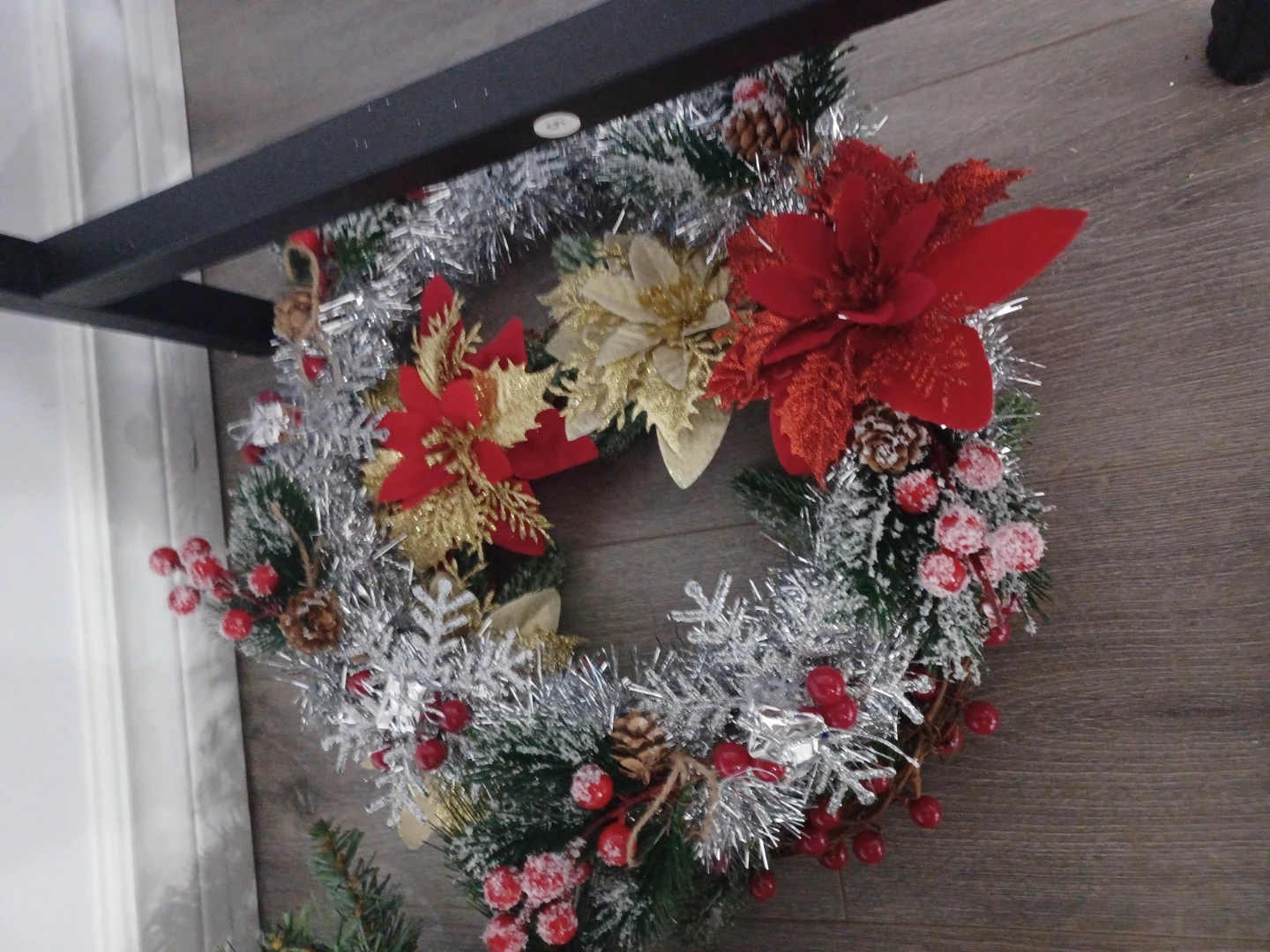 Festive Holiday Wreath
