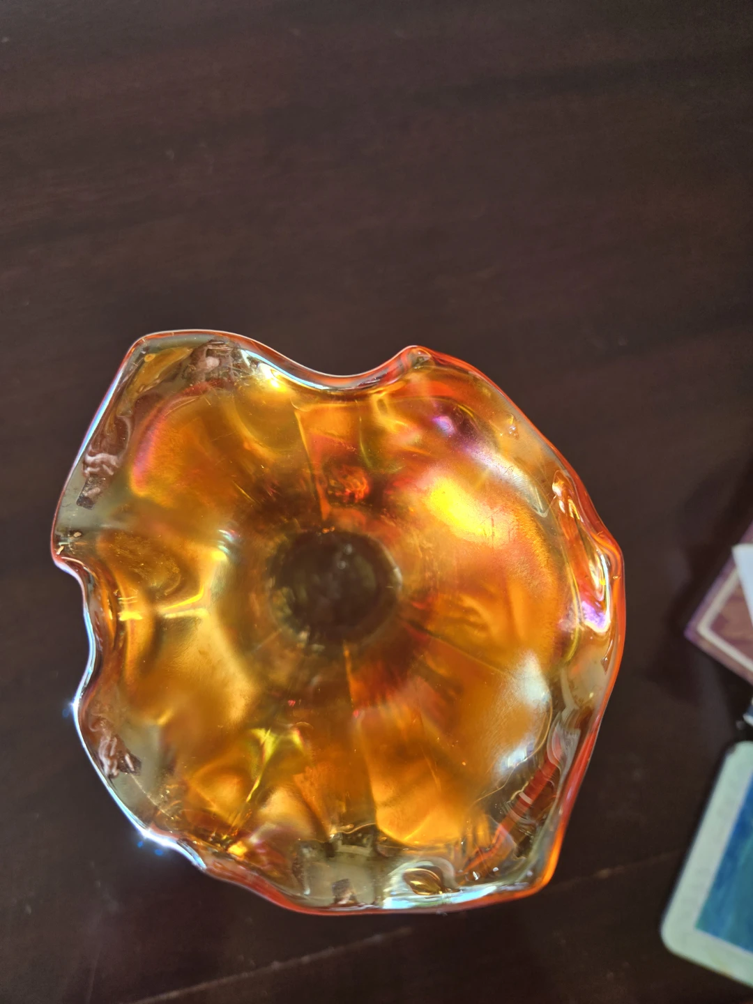 Antique Northwood Swung Vase - "Thin Rib" Pattern c.1910 - photo 3