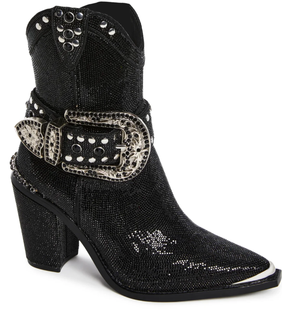 Rhinestone Western Boots