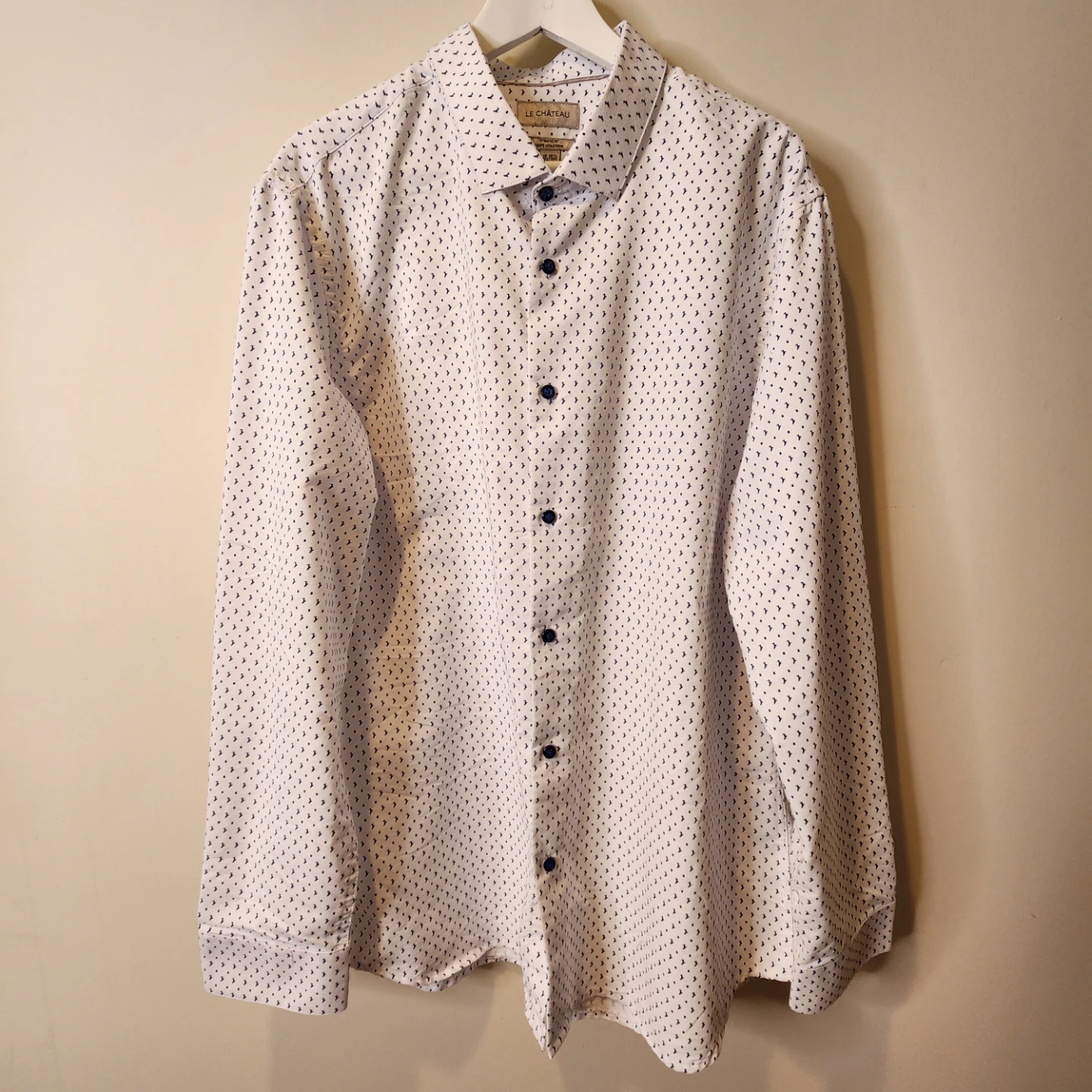 Le Château Athletic Fit Dress Shirt XXL