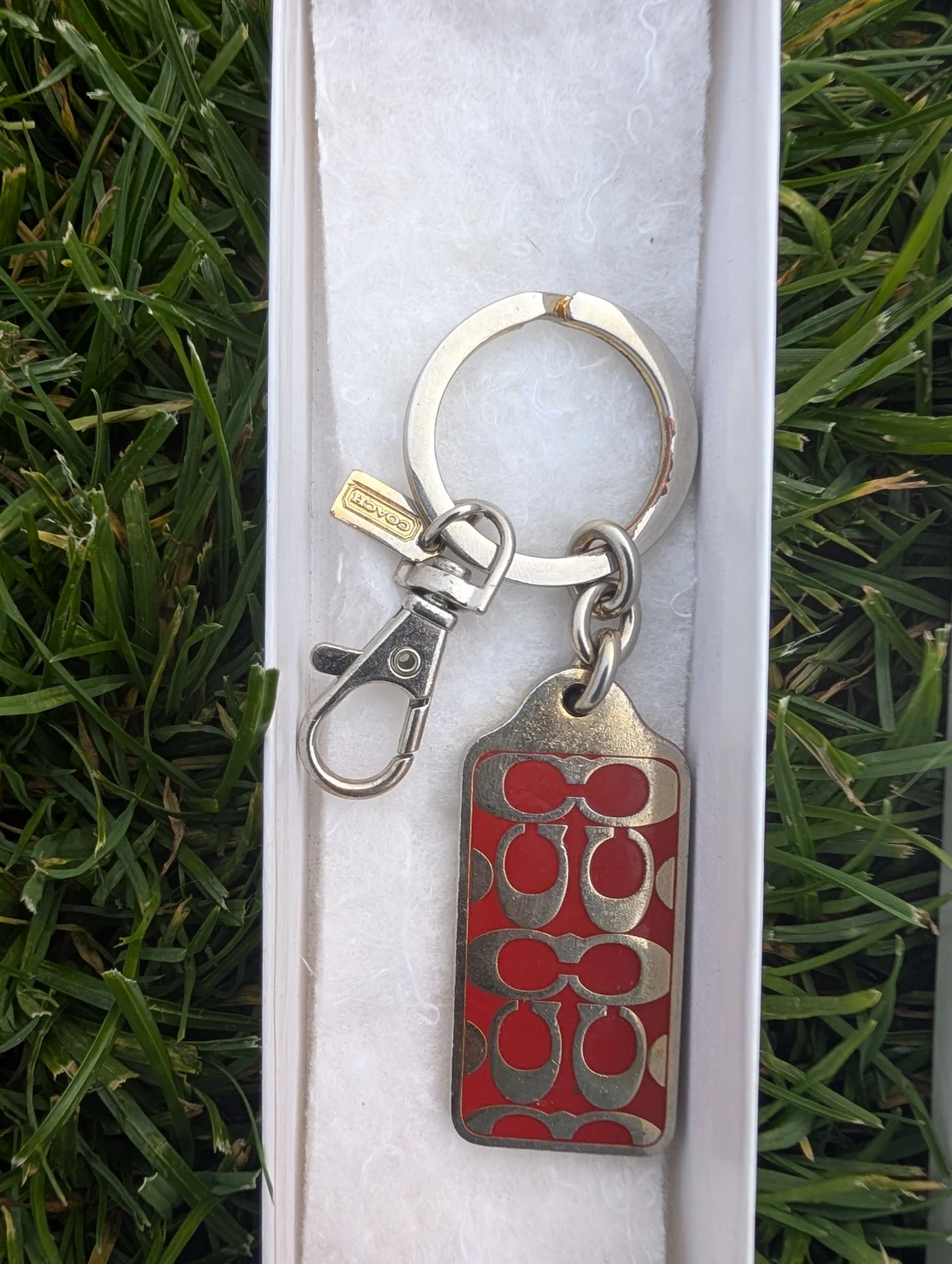 Coach Signature Key Fob - photo 3