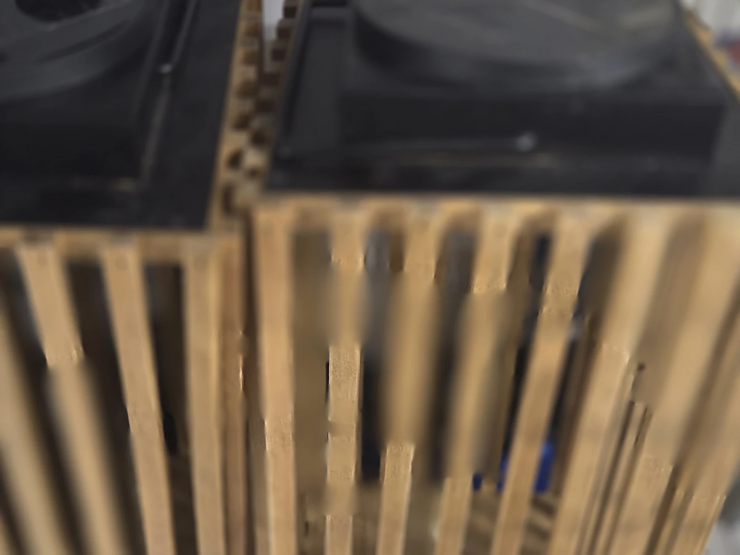 Two Wooden Slatted Outdoor Lanterns - photo 5