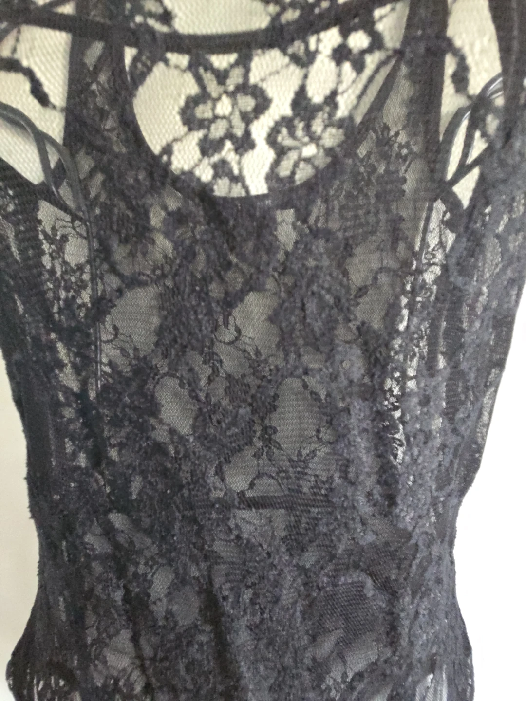 Forever 21 Black Lace Bodysuit - photo 2