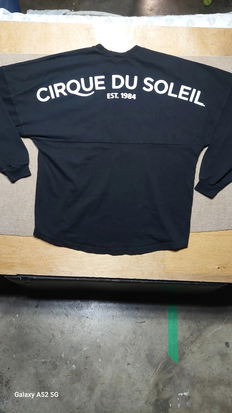 Cirque du Soleil Spirit Jersey Black Long Sleeve