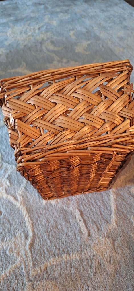 Woven Wicker Storage Basket - photo 2