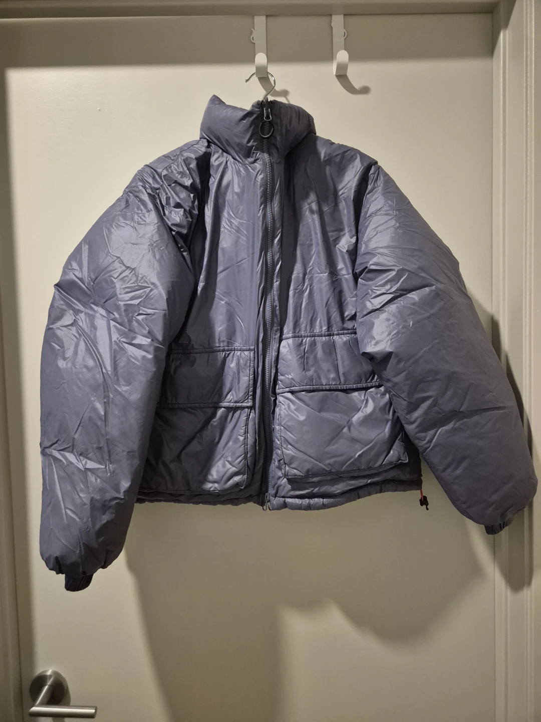 Blue Puffer Reversible Jacket
