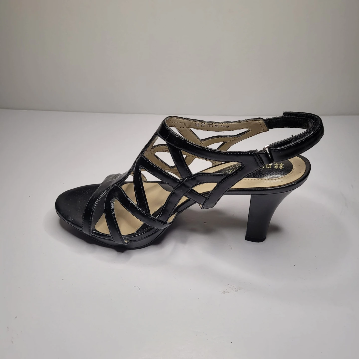 Naturalizer Danya Black Heeled Sandals - photo 5