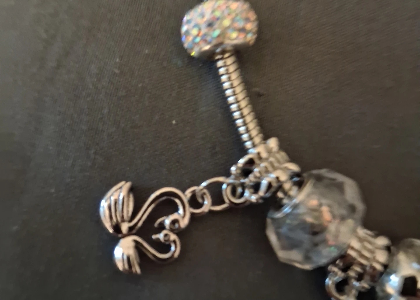 Pandora Style Bracelet and Necklace Set - photo 4