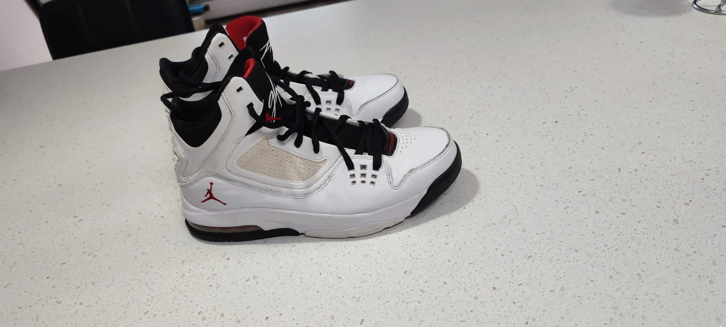 Air Jordan Sneakers – White / Black / Red - photo 2
