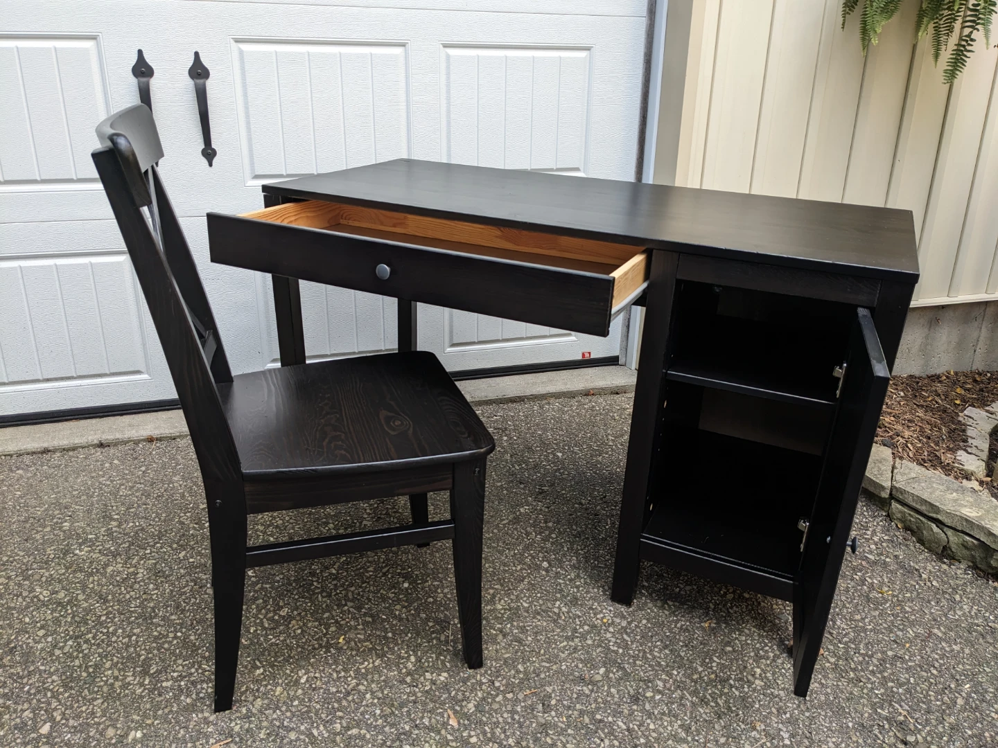 Ikea HEMNES Desk & Chair in Solid Pine - photo 4