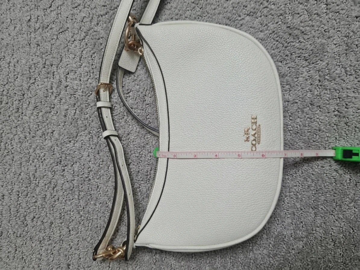 Coach White shoulder Bag +  Steve Madden bifold wallet - photo 2