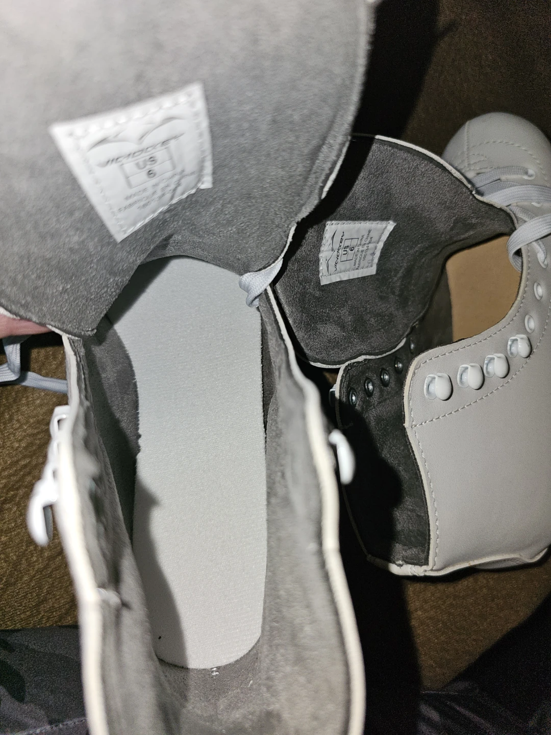 Brand New Vic Hockey Figure Skates - Women’s Size 6 - photo 4