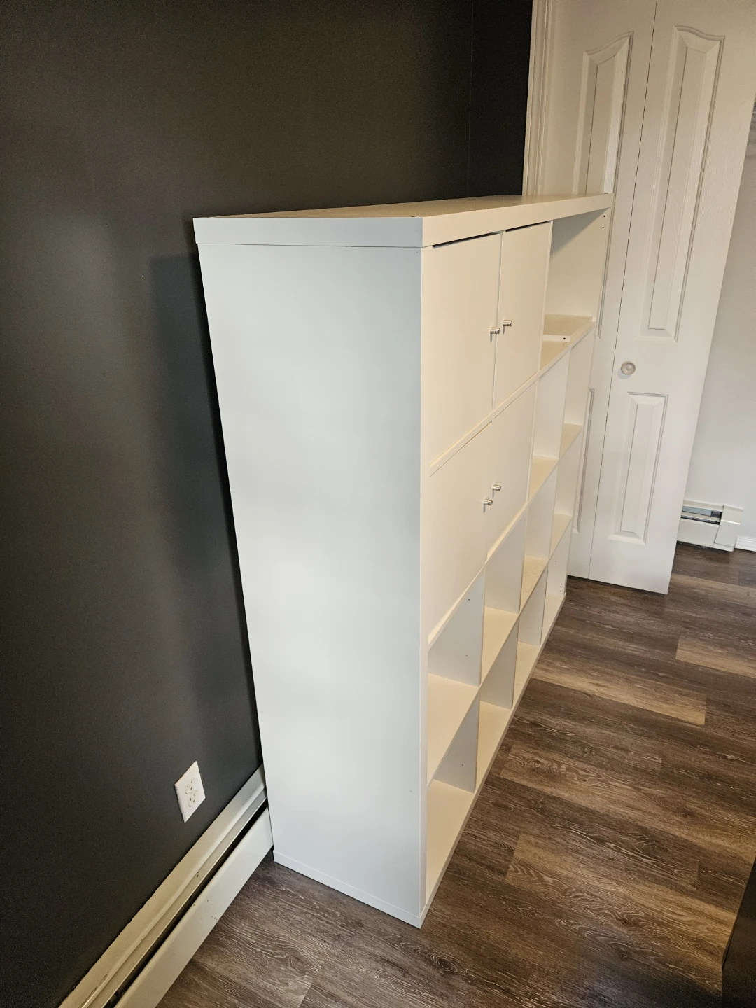 IKEA Kallax White Shelving Unit - photo 3