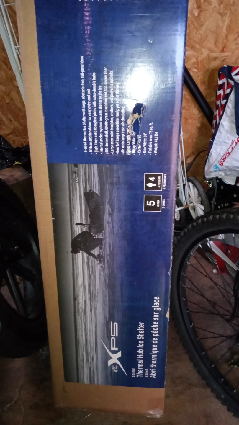 XPS 5-Sided Thermal Hub Ice Shelter