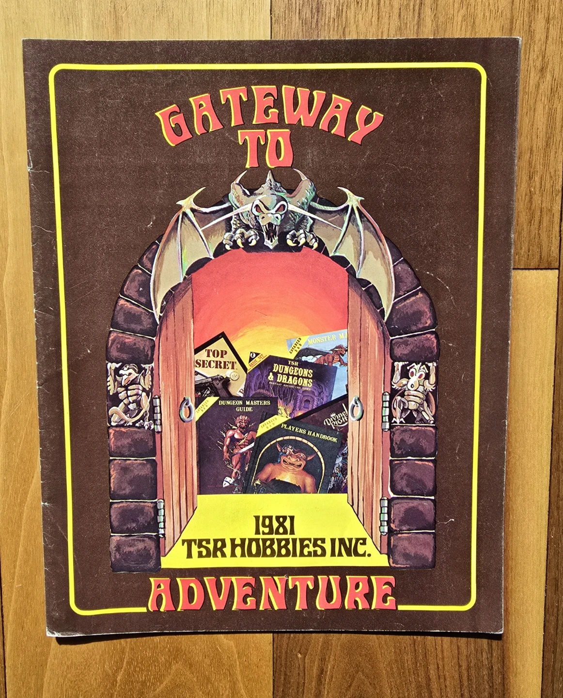 1981 TSR Hobbies Inc. Gateway To Adventure Catalog