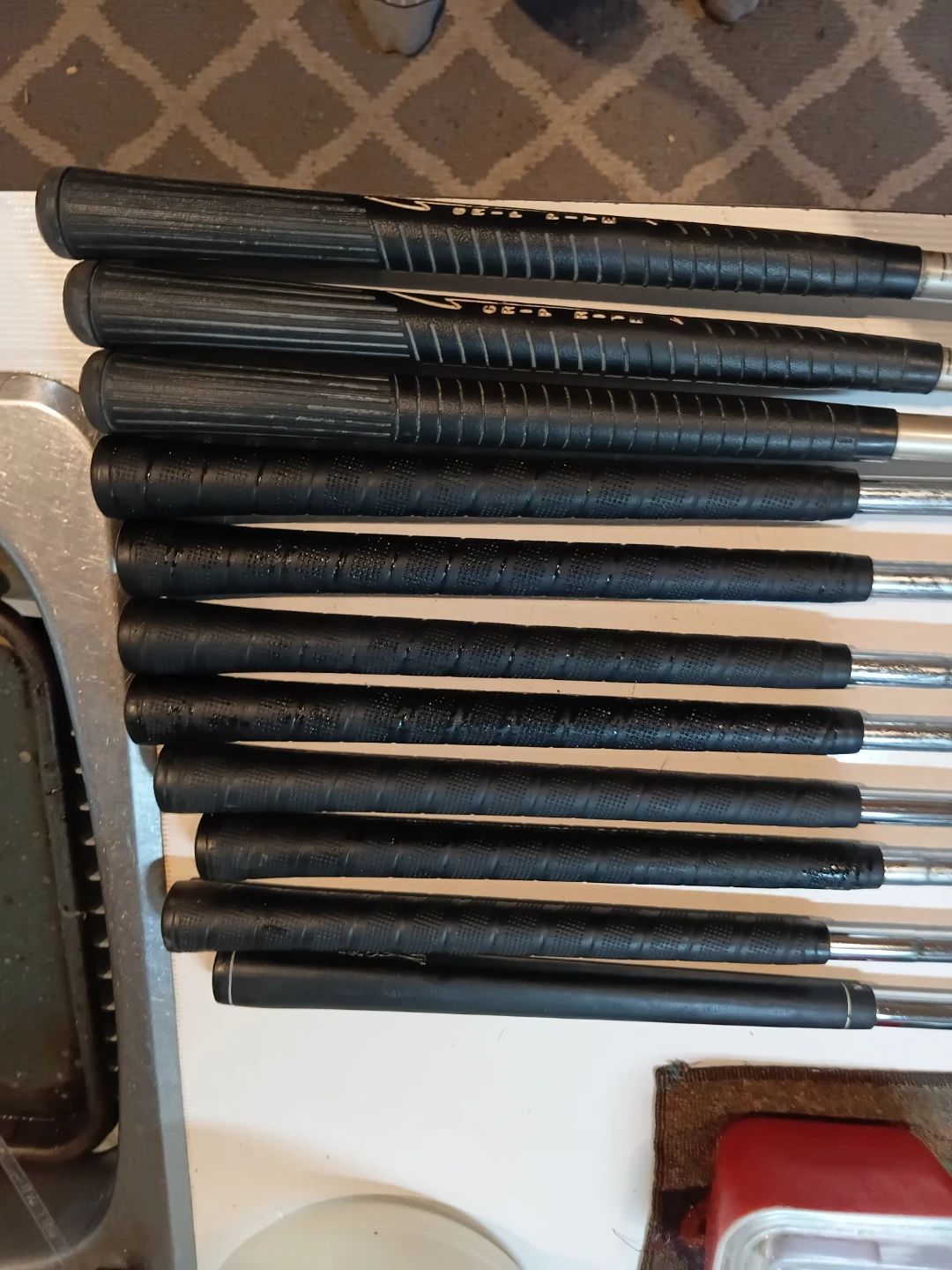 Set Of Mens Right Handed Nothwestern Golf Clubs & Bag - photo 5