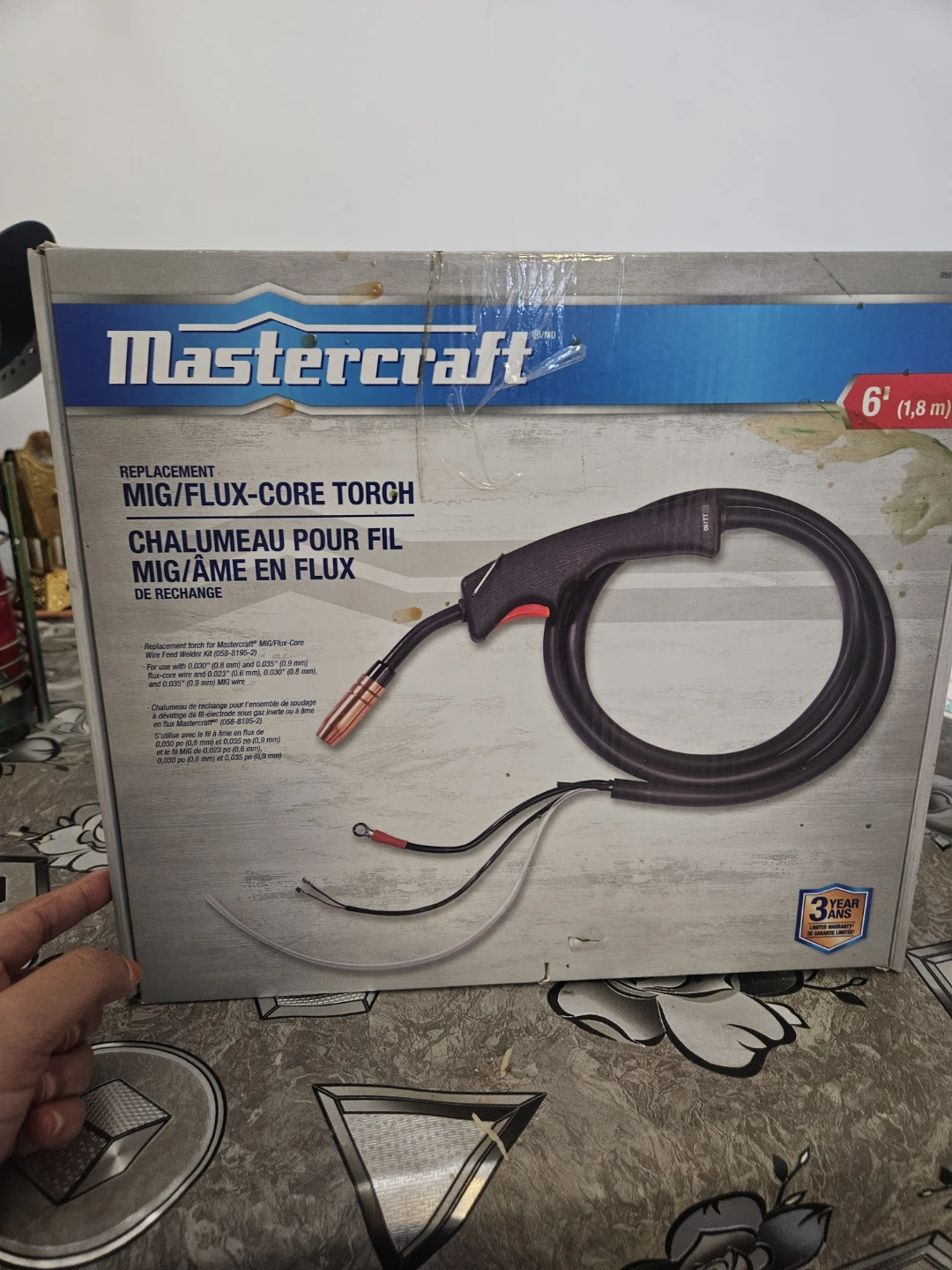 Mig flux core torch