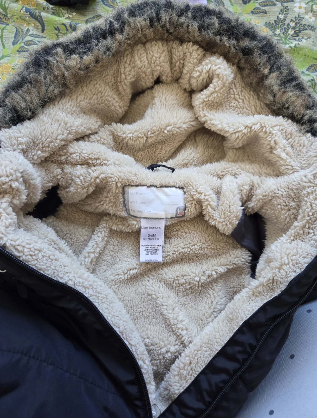 Blue Banana Baby Bunting Suit 3-6M - photo 2