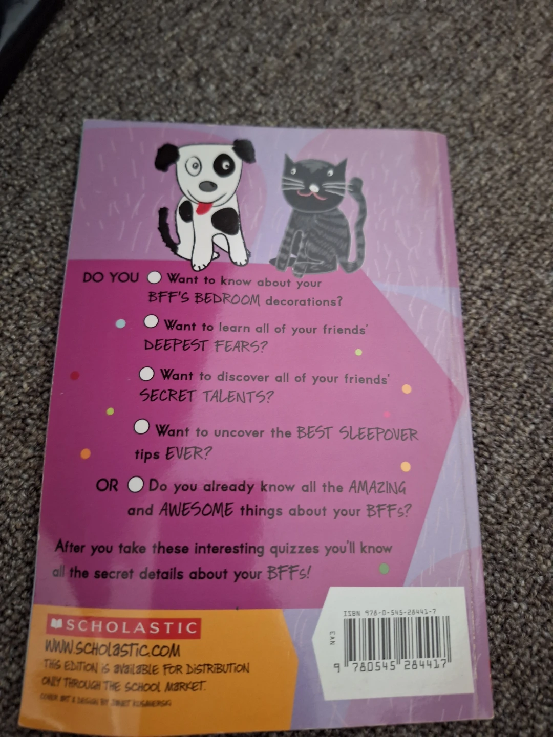 Puppy or Kitten? Quick Quizzes for BFFs Book - photo 2