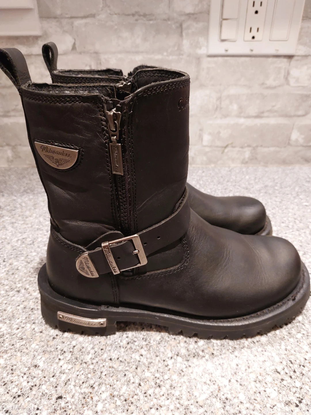 Womens Milwaukee Leather Motorcycle Boots - photo 5