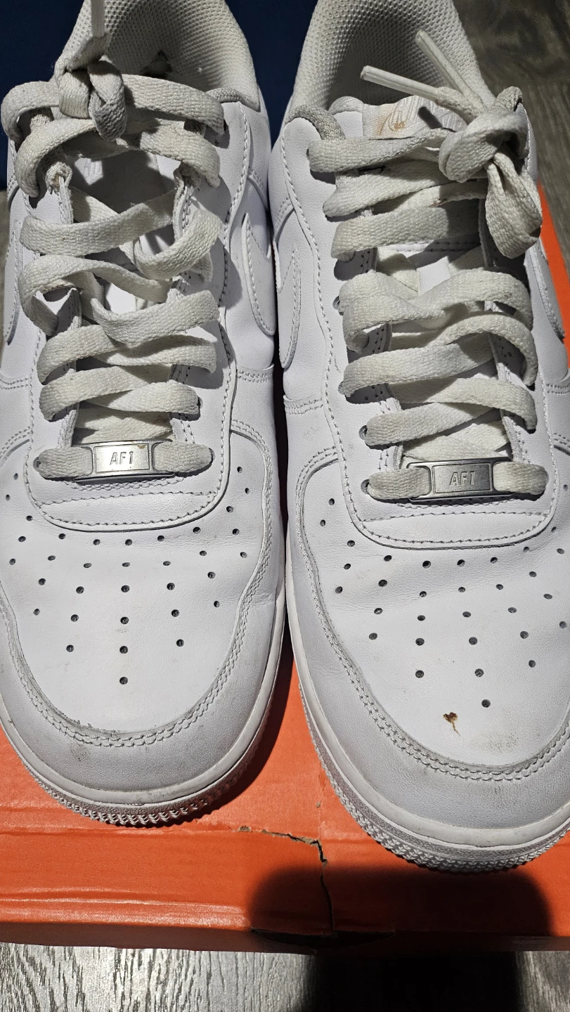 Nike Air Force 1 White Sneakers - photo 5