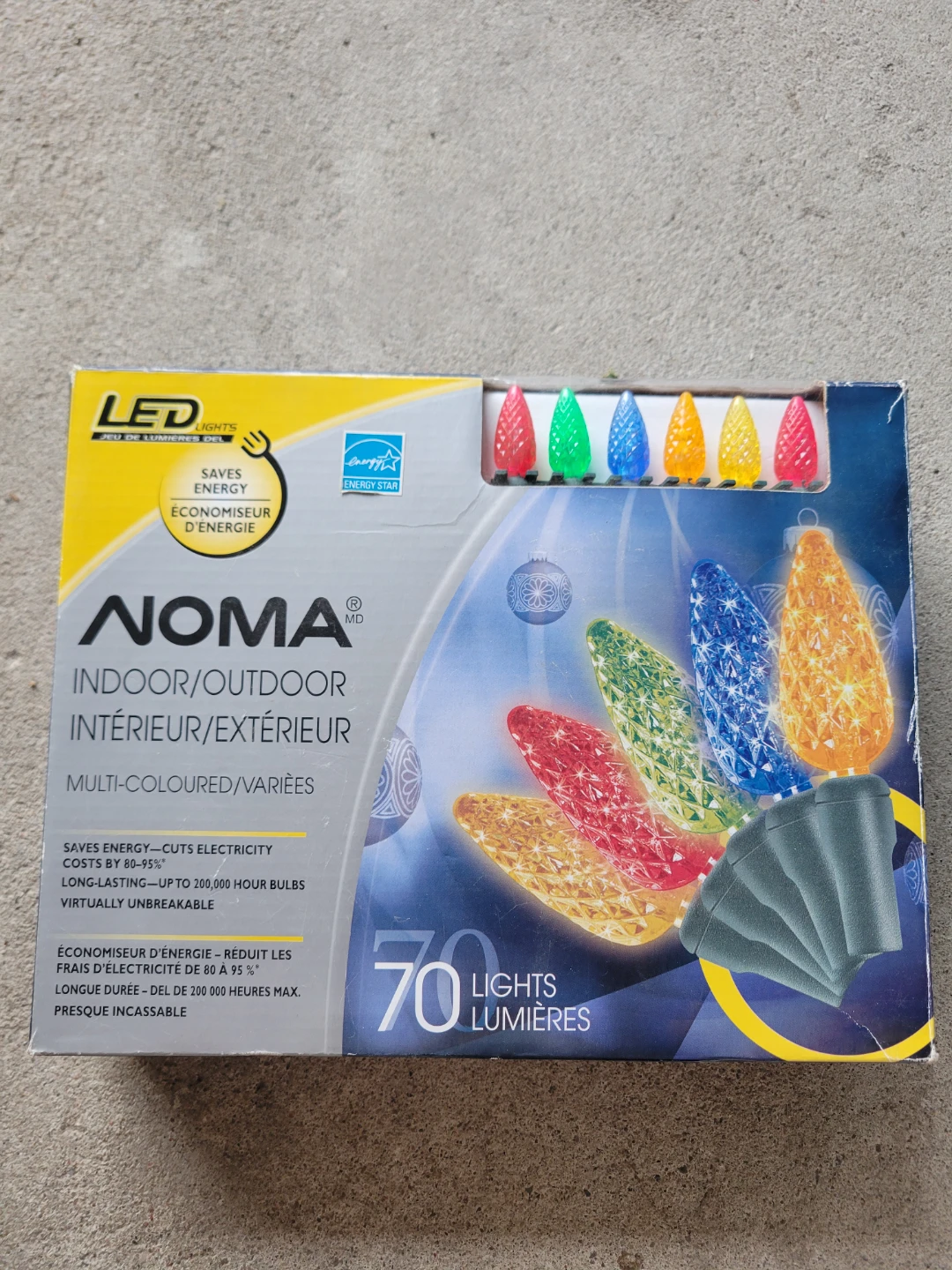 NOMA Multi-Coloured 70 LED Light Set - photo 2