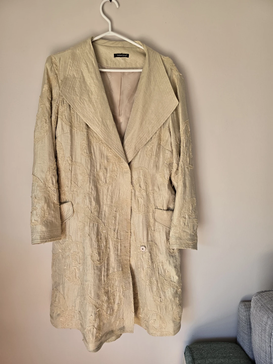 Samuel Dong Textured Coat