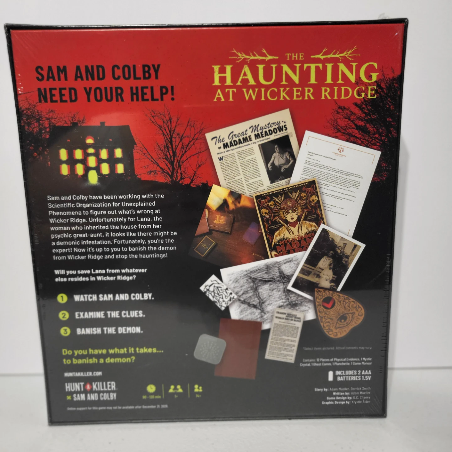 Hunt A Killer Sam and Colby The Haunting at Wicker Ridge - photo 2