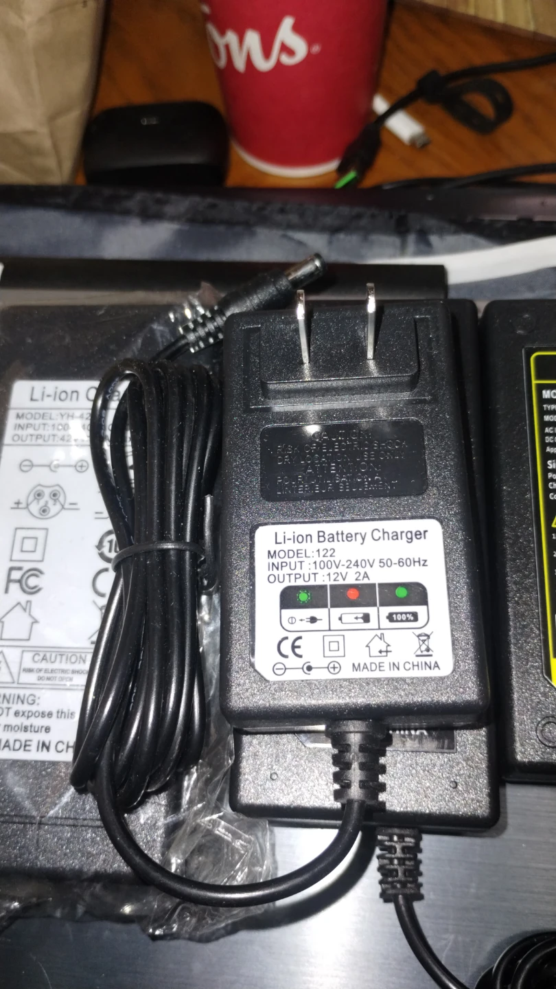 Li-ion Power Chargers 42V, 24V,21V and 12V for e bikes - photo 4