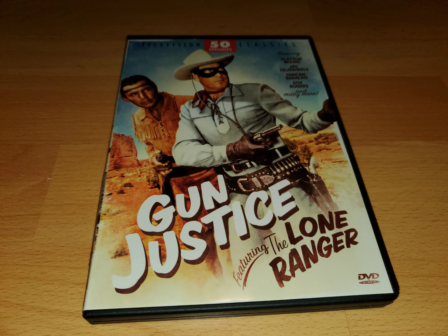 (4-Discs) Gun Justice Featuring The Lone Ranger