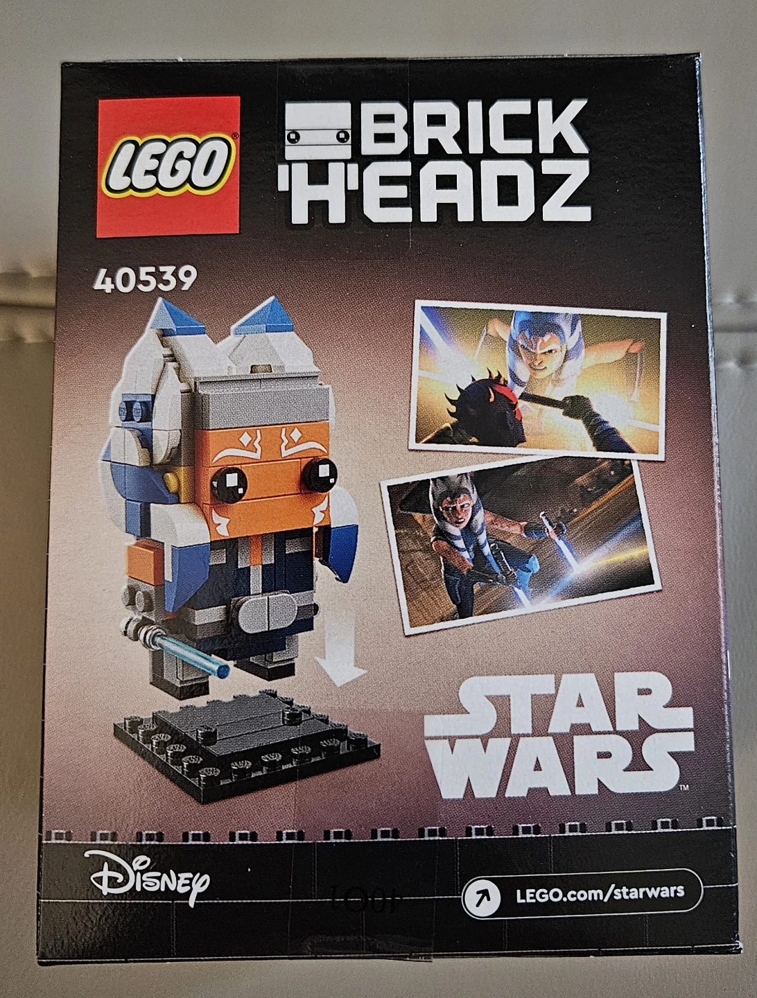 Retired Lego BrickHeadz Star Wars Ahsoka Tano 40539 - photo 2