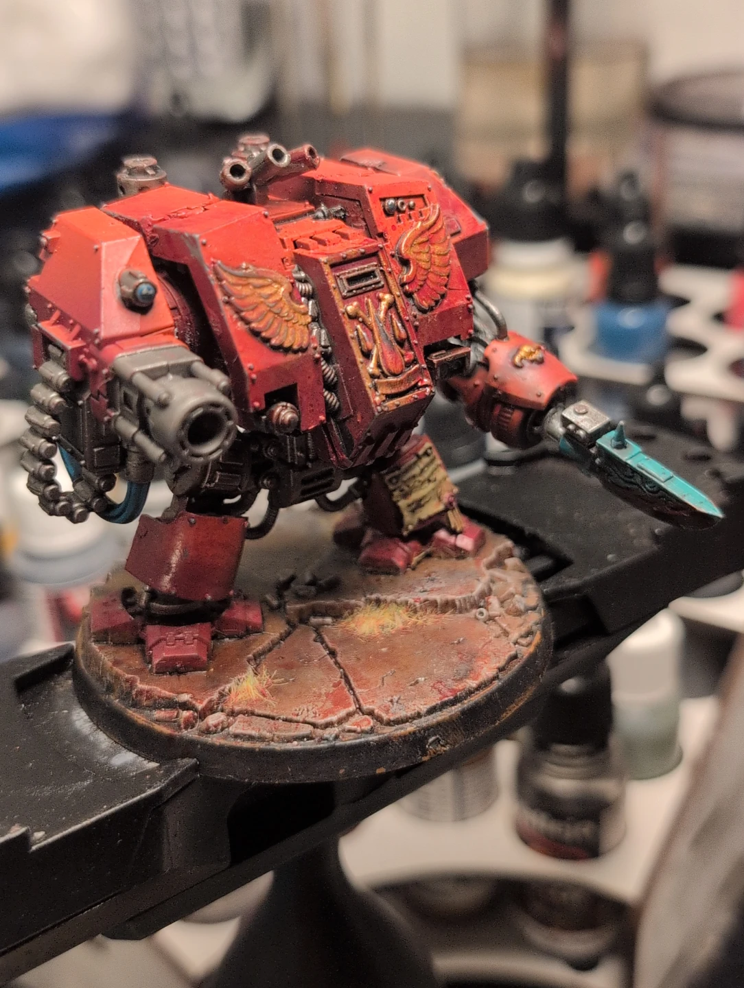 Warhammer 40k Blood Angels Dreadnought - photo 2