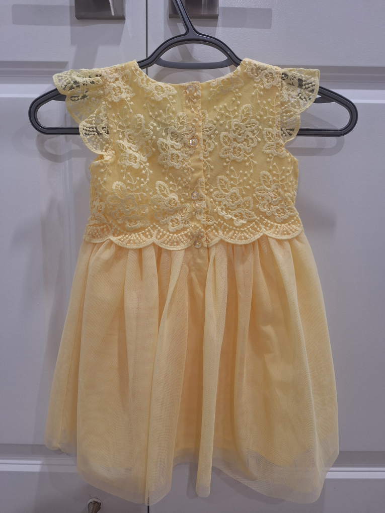 Toddler Yellow Lace Dress - photo 2