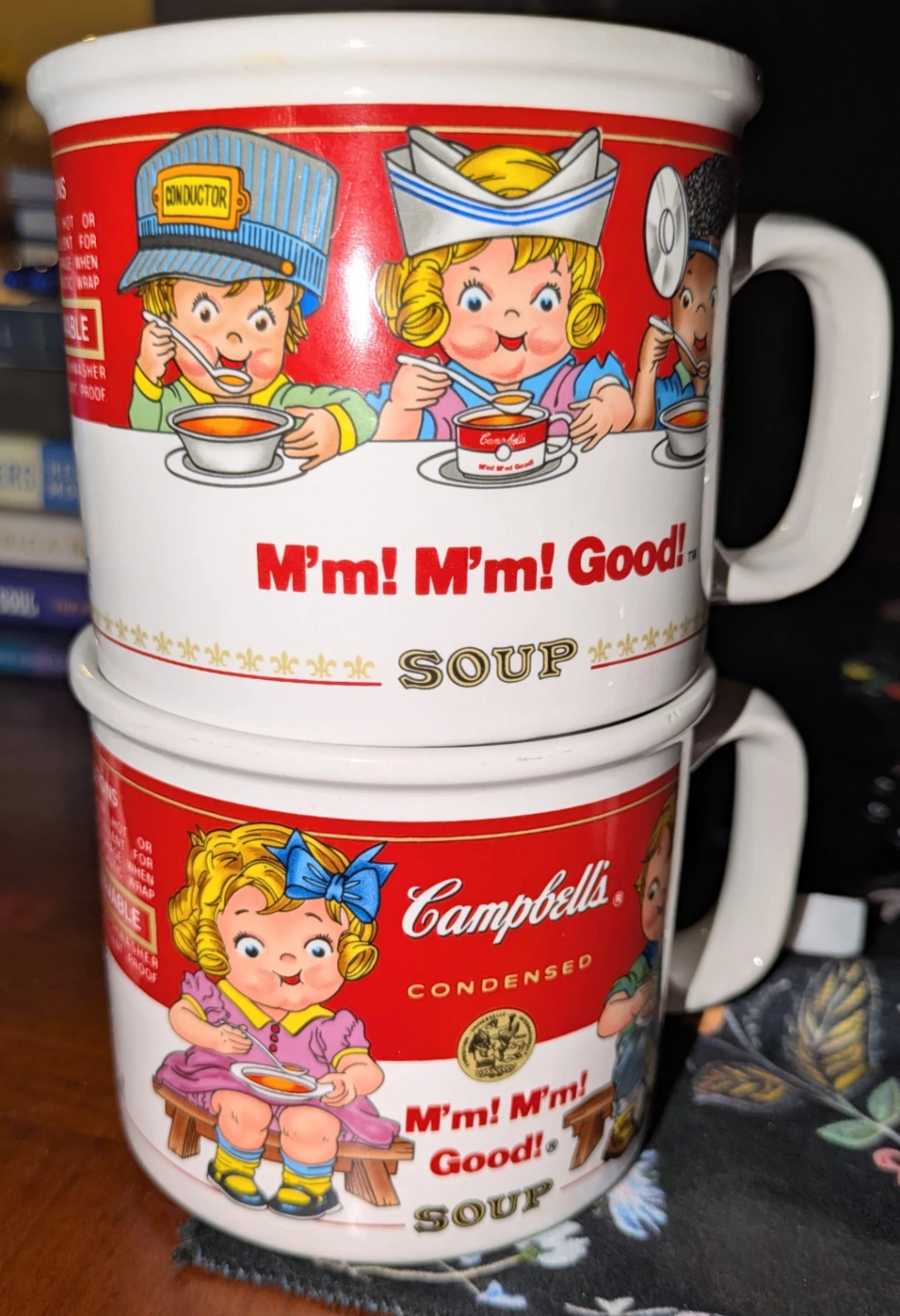 Set of 2 Campbell's Soup Mugs